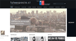 Desktop Screenshot of fotoespacio.cl